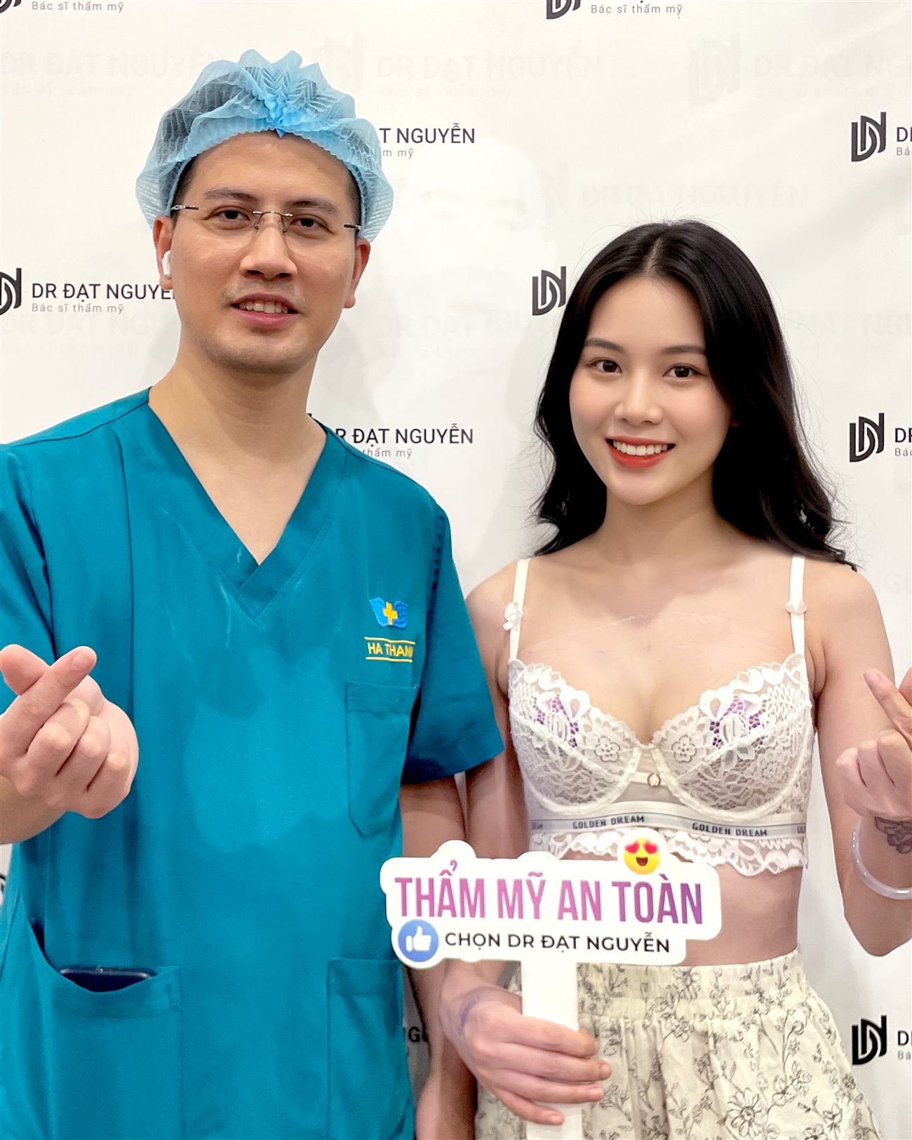 Client with DR. Dat Nguyen