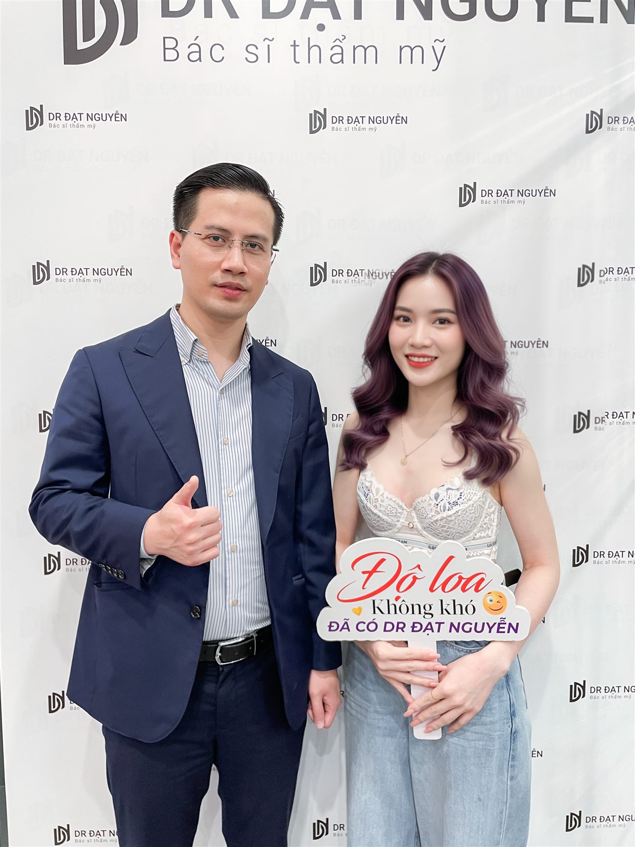Client with DR. Dat Nguyen
